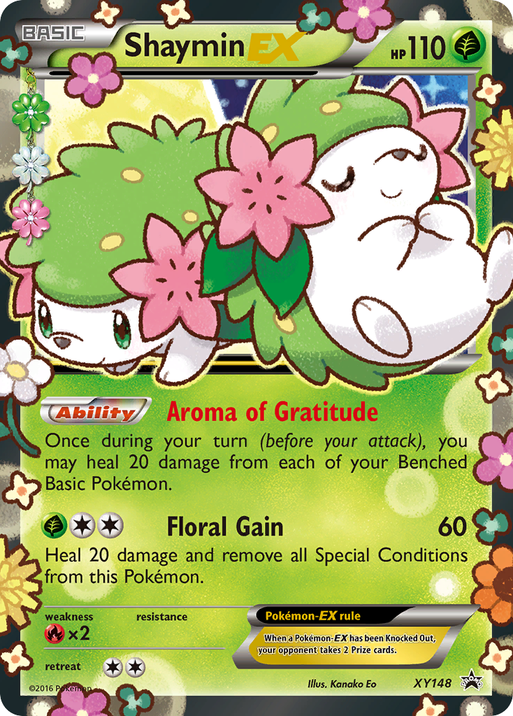 Shaymin EX (XY148) [XY: Black Star Promos] | Galactic Gamez