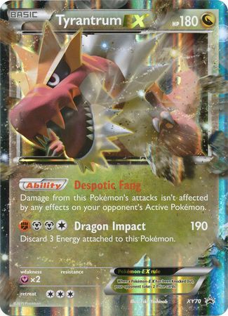 Tyrantrum EX (XY70) (Jumbo Card) [XY: Black Star Promos] | Galactic Gamez