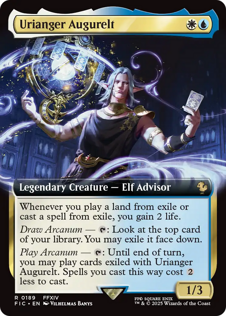 Urianger Augurelt (Extended Art) [FINAL FANTASY Commander] | Galactic Gamez