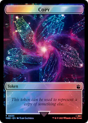 Copy // Alien Warrior Double-Sided Token (Surge Foil) [Doctor Who Tokens] | Galactic Gamez