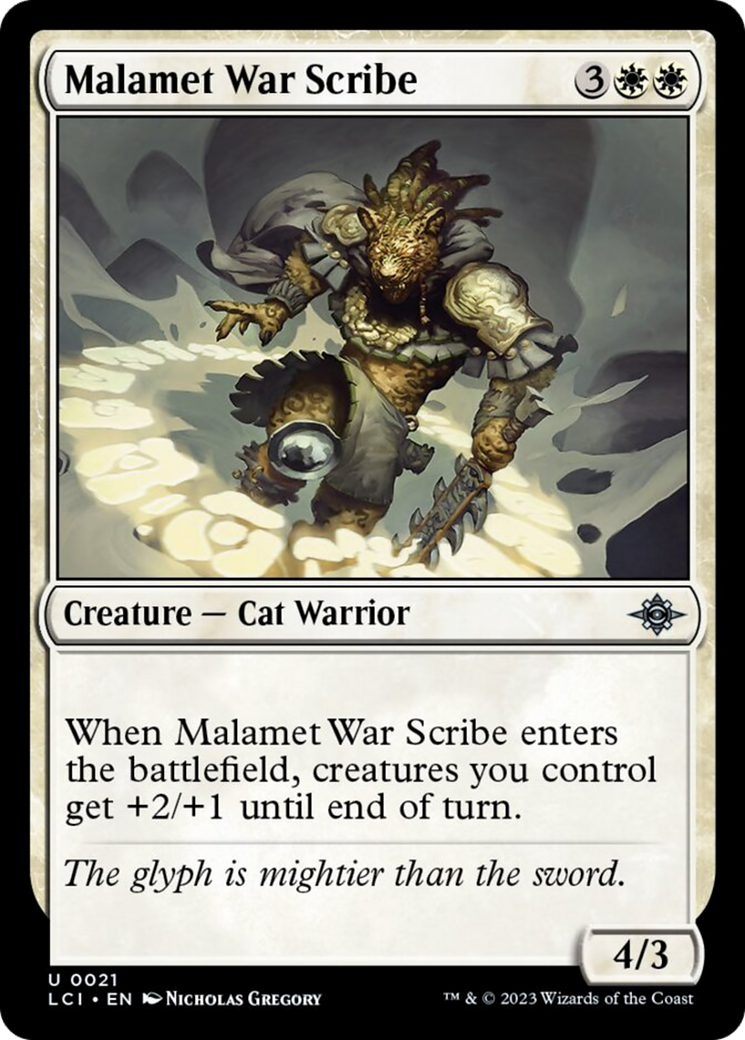 Malamet War Scribe [The Lost Caverns of Ixalan] | Galactic Gamez