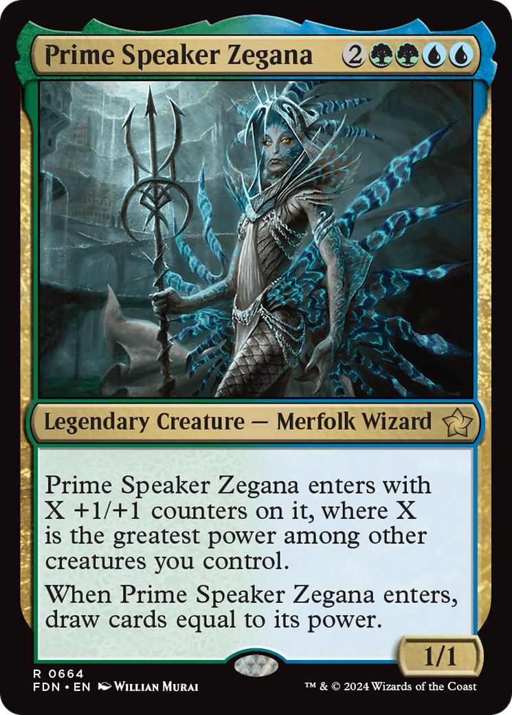 Prime Speaker Zegana [Foundations] | Galactic Gamez