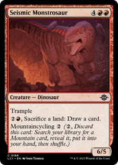 Seismic Monstrosaur [The Lost Caverns of Ixalan] | Galactic Gamez