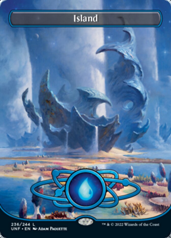 Island (236) (Planetary Space-ic Land) [Unfinity] | Galactic Gamez