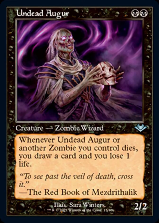 Undead Augur (Retro Foil Etched) [Modern Horizons] | Galactic Gamez