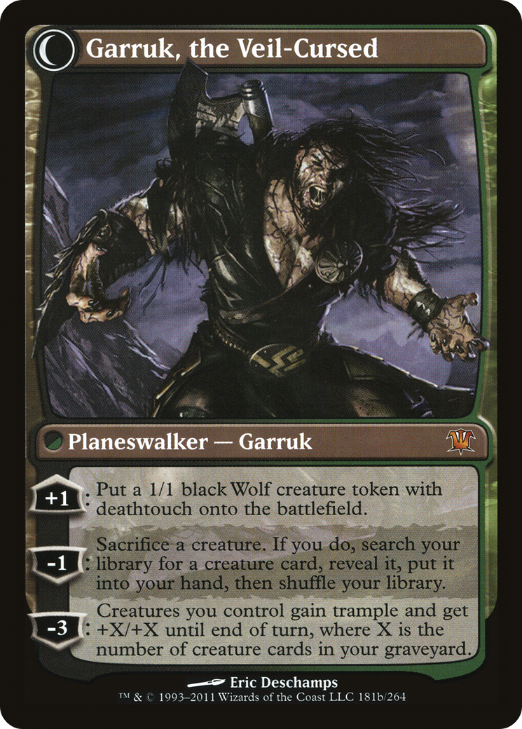 Garruk Relentless // Garruk, the Veil-Cursed [Secret Lair: From Cute to Brute] | Galactic Gamez