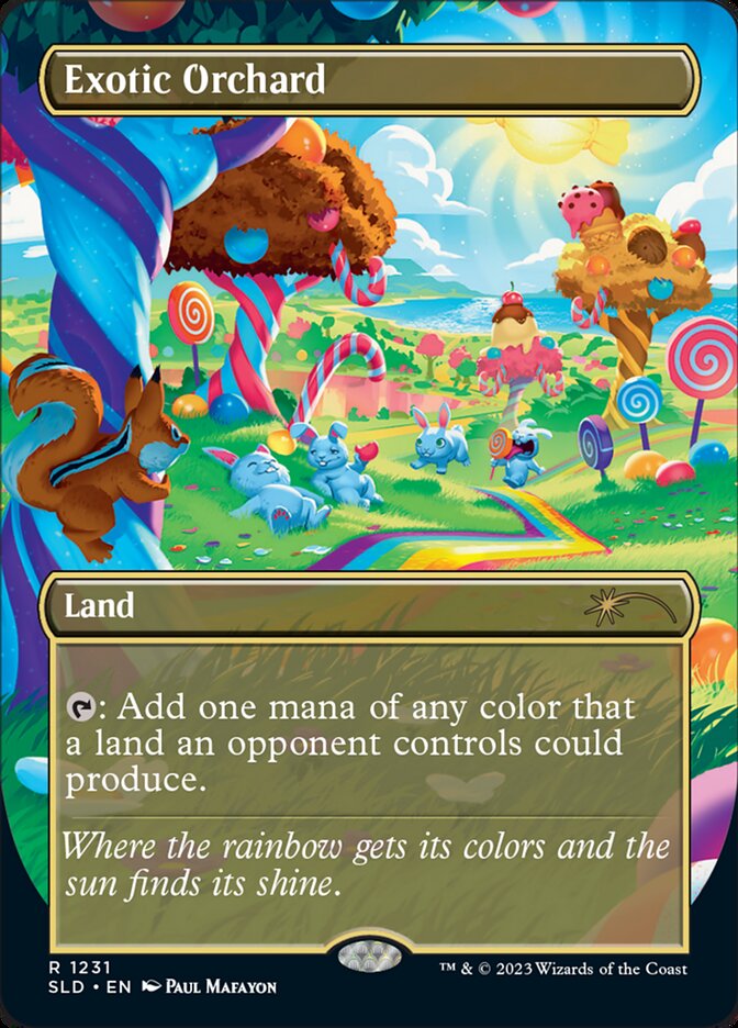 Exotic Orchard (Borderless) [Secret Lair Drop Series] | Galactic Gamez
