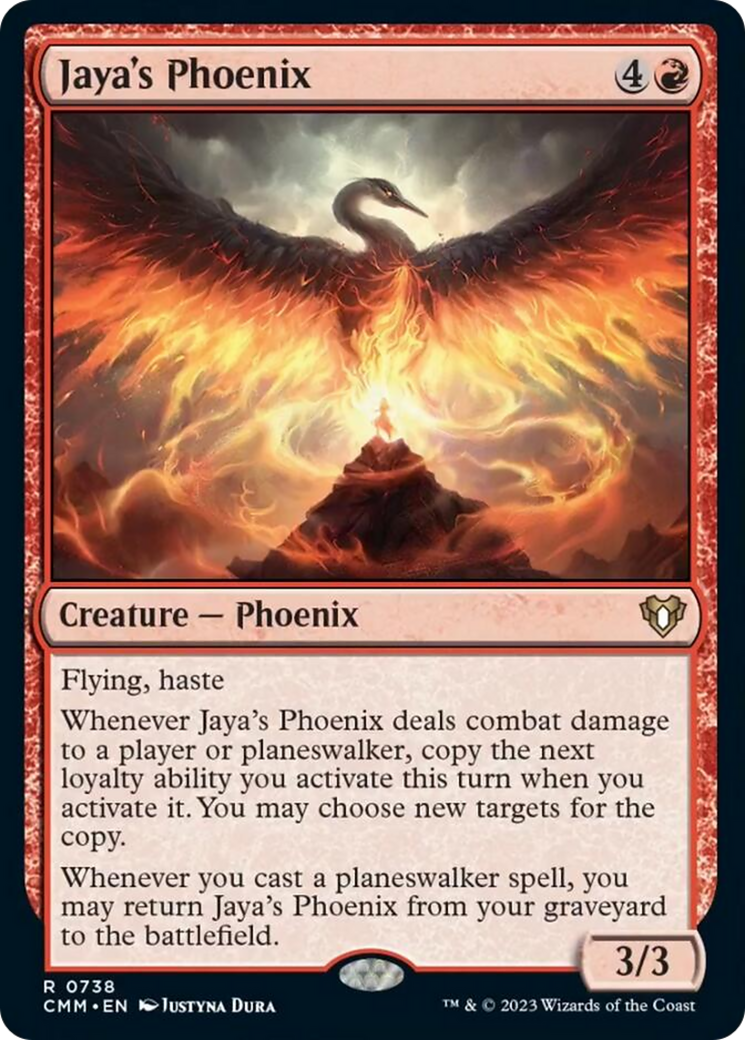 Jaya's Phoenix [Commander Masters] | Galactic Gamez