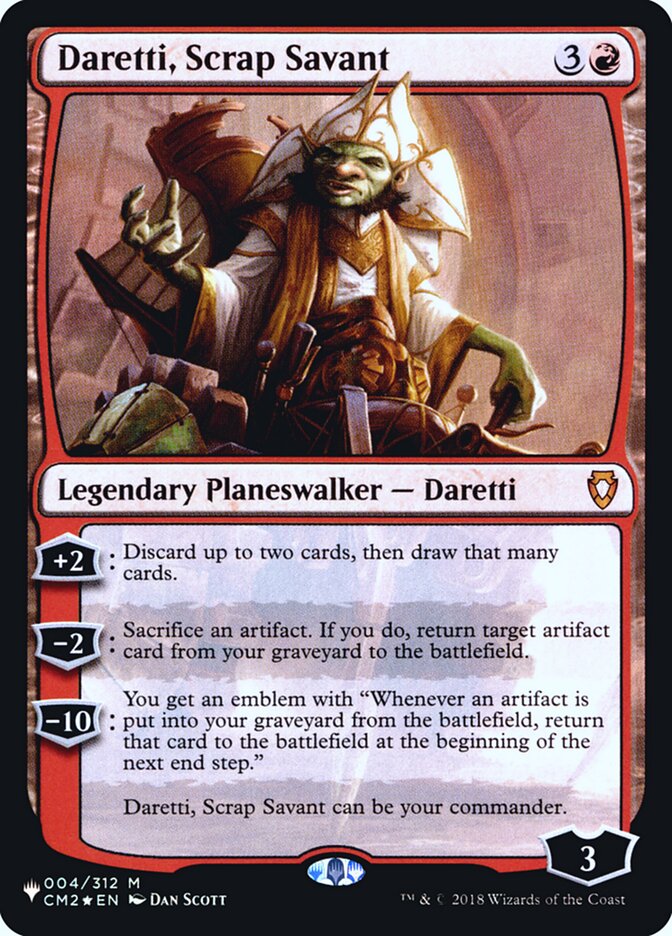 Daretti, Scrap Savant [Secret Lair: Heads I Win, Tails You Lose] | Galactic Gamez