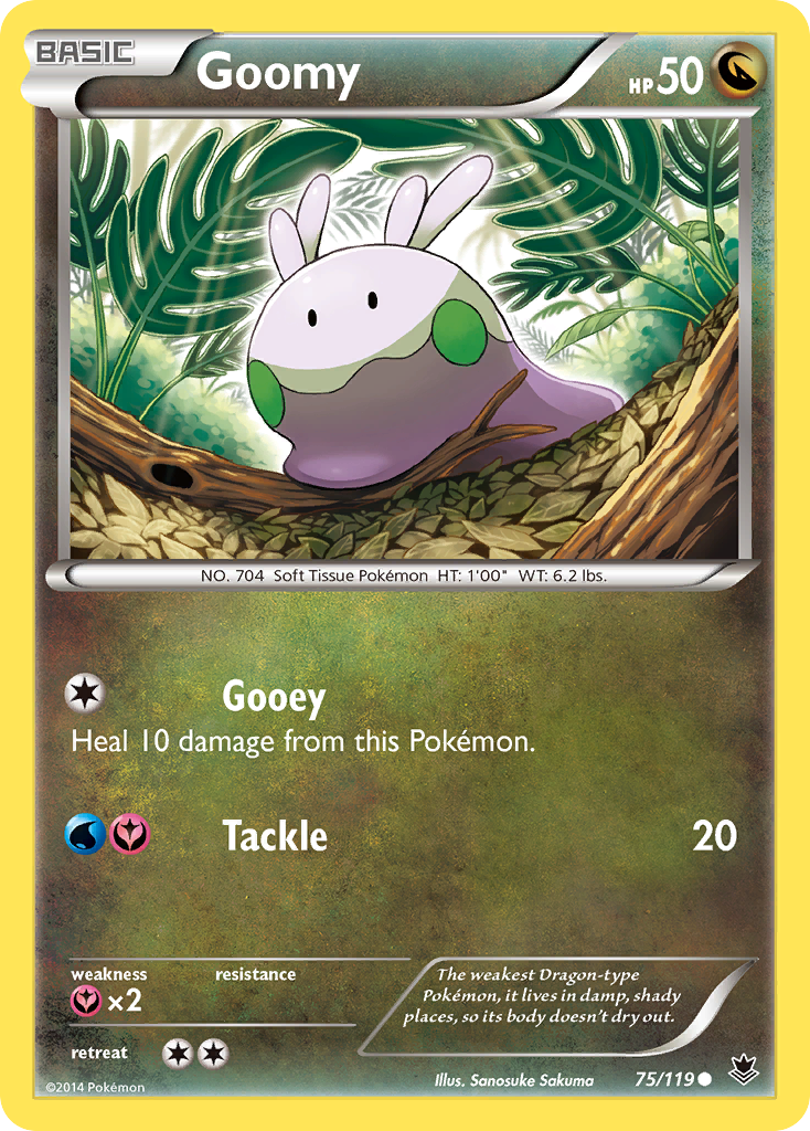 Goomy (75/119) [XY: Phantom Forces] | Galactic Gamez