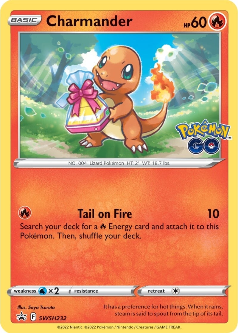 Charmander (SWSH232) [Sword & Shield: Black Star Promos] | Galactic Gamez