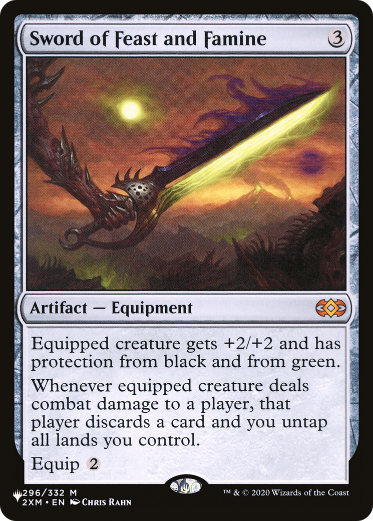 Sword of Feast and Famine [The List] | Galactic Gamez