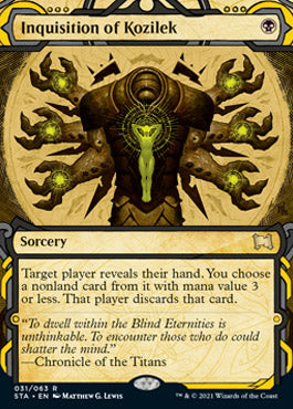 Inquisition of Kozilek [Strixhaven: Mystical Archive] | Galactic Gamez