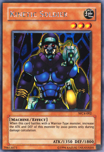 Kinetic Soldier [WC4-002] Secret Rare | Galactic Gamez