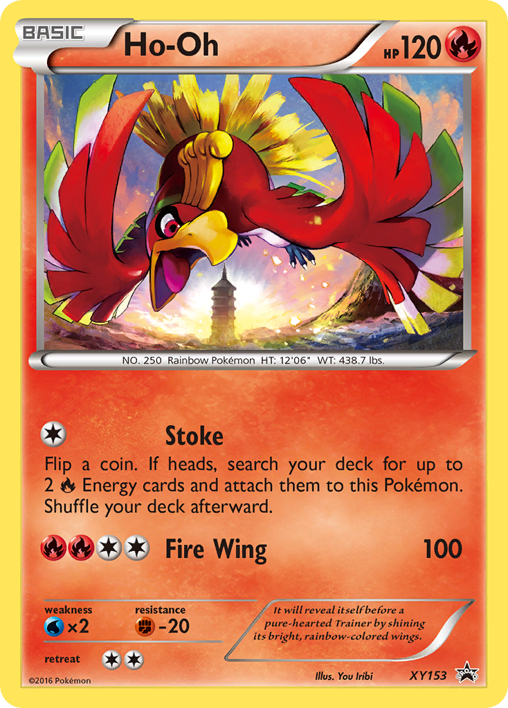 Ho-Oh (XY153) [XY: Black Star Promos] | Galactic Gamez