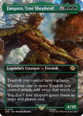 Fangorn, Tree Shepherd (Borderless Alternate Art) [The Lord of the Rings: Tales of Middle-Earth] | Galactic Gamez