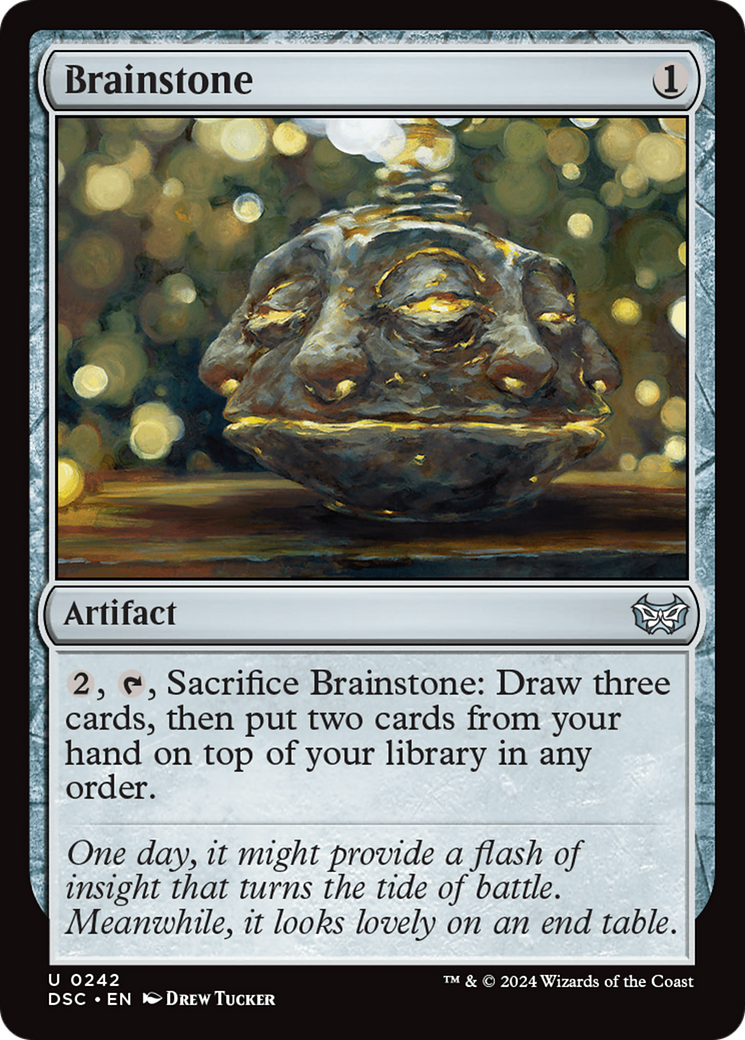 Brainstone [Duskmourn: House of Horror Commander] | Galactic Gamez