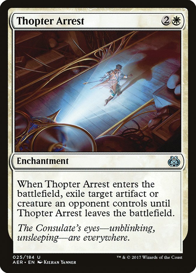 Thopter Arrest [Aether Revolt] | Galactic Gamez