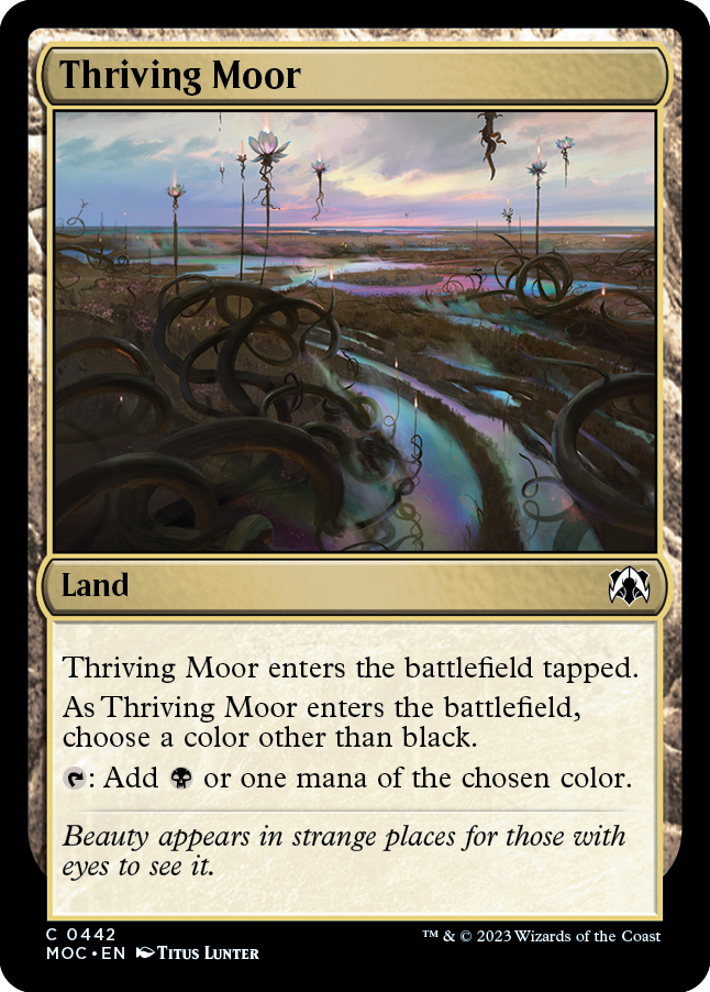 Thriving Moor [March of the Machine Commander] | Galactic Gamez
