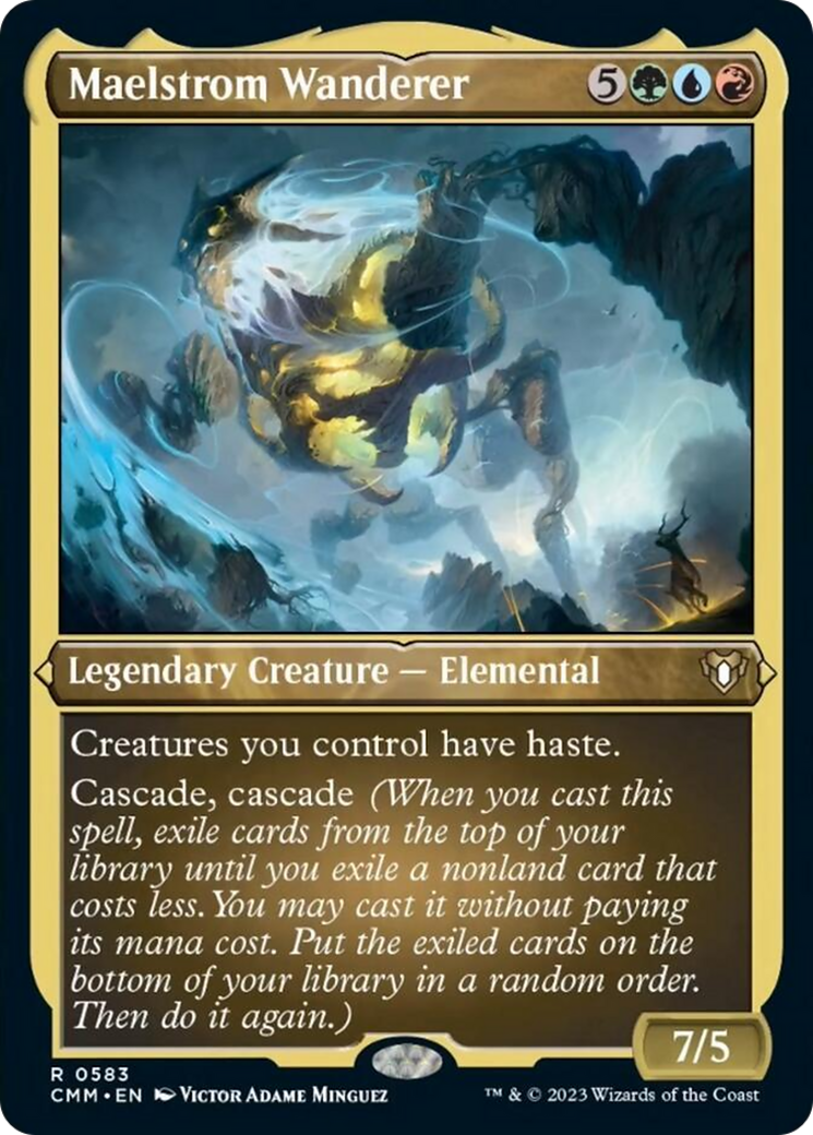 Maelstrom Wanderer (Foil Etched) [Commander Masters] | Galactic Gamez