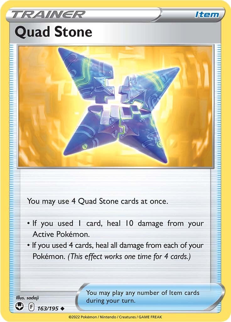 Quad Stone (163/195) [Sword & Shield: Silver Tempest] | Galactic Gamez