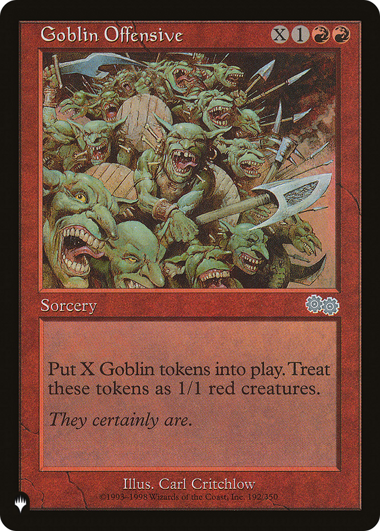 Goblin Offensive [The List] | Galactic Gamez