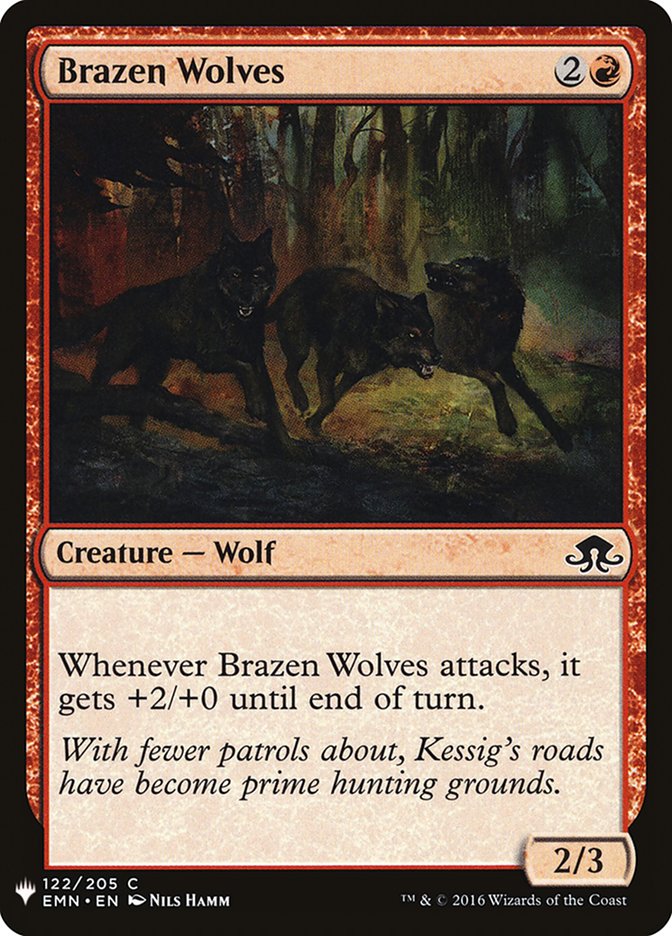 Brazen Wolves [Mystery Booster] | Galactic Gamez