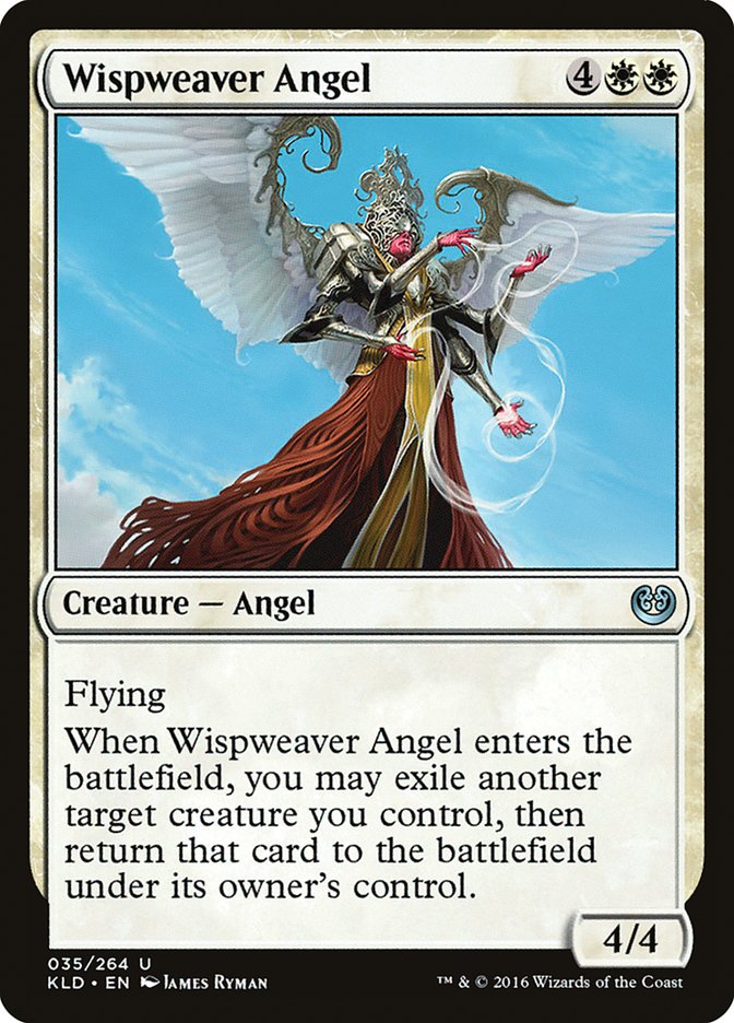 Wispweaver Angel [Kaladesh] | Galactic Gamez