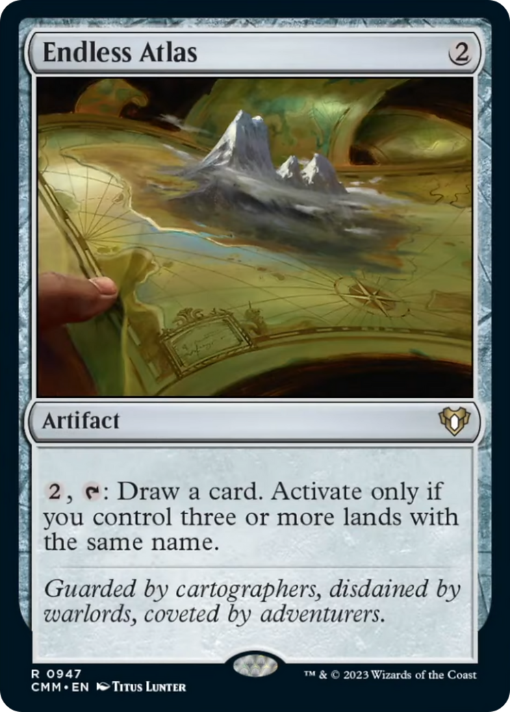 Endless Atlas [Commander Masters] | Galactic Gamez