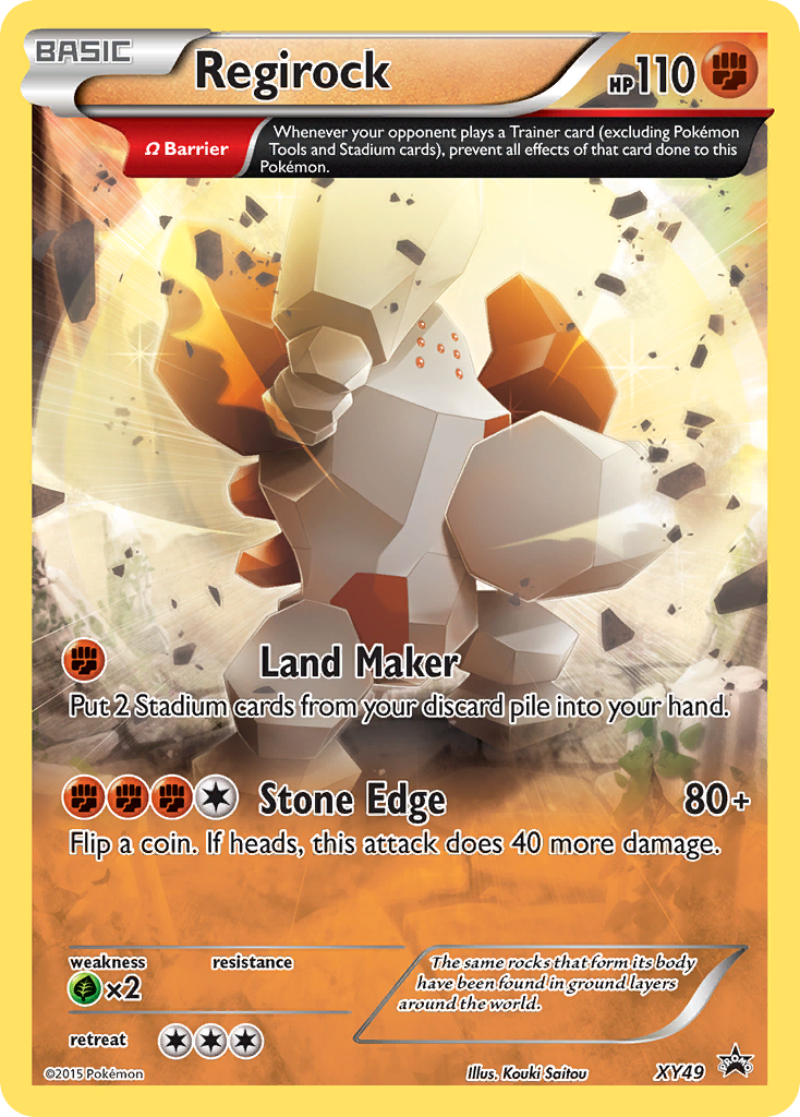 Regirock (XY49) [XY: Black Star Promos] | Galactic Gamez