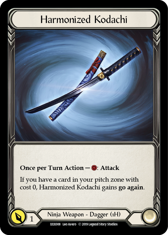 Dawnblade // Harmonized Kodachi [XXX007 // XXX008] (Promo) | Galactic Gamez
