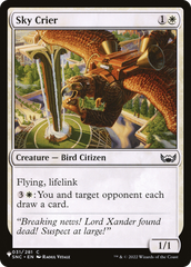 Sky Crier [The List Reprints] | Galactic Gamez