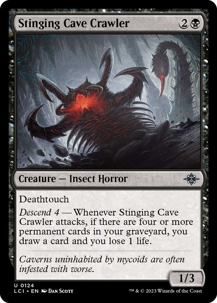 Stinging Cave Crawler [The Lost Caverns of Ixalan] | Galactic Gamez