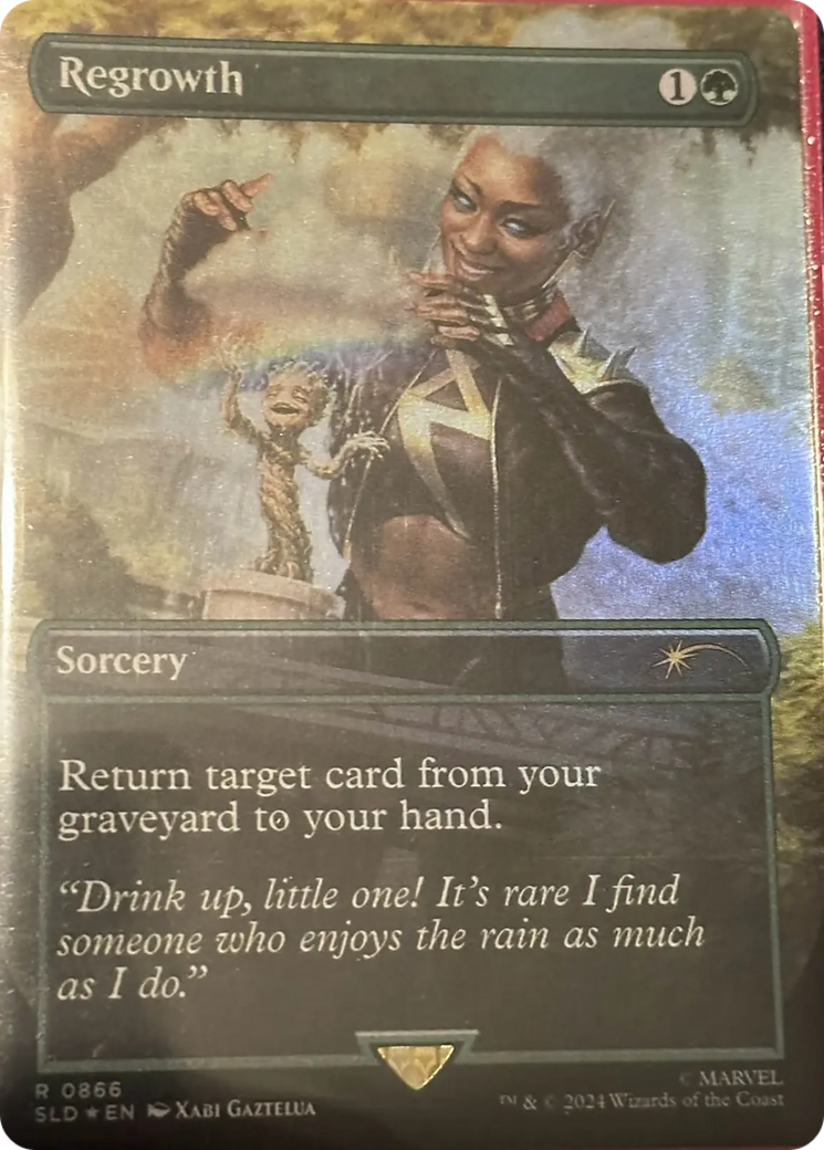 Regrowth (Rainbow Foil) [Secret Lair Drop Series] | Galactic Gamez