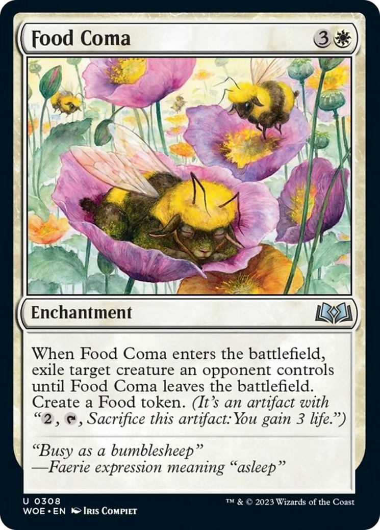 Food Coma [Wilds of Eldraine] | Galactic Gamez