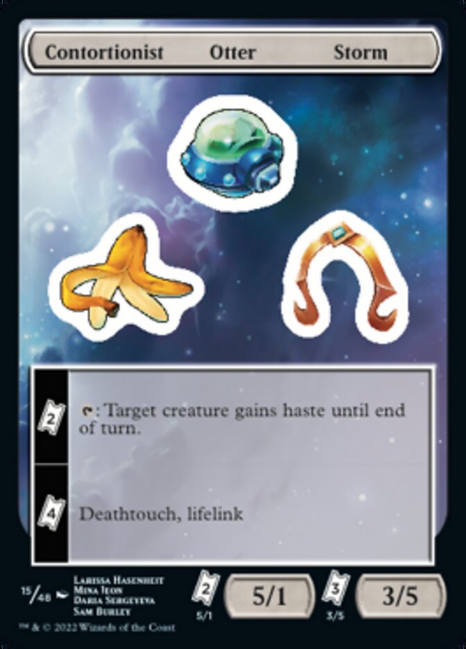 Contortionist Otter Storm [Unfinity Stickers] | Galactic Gamez