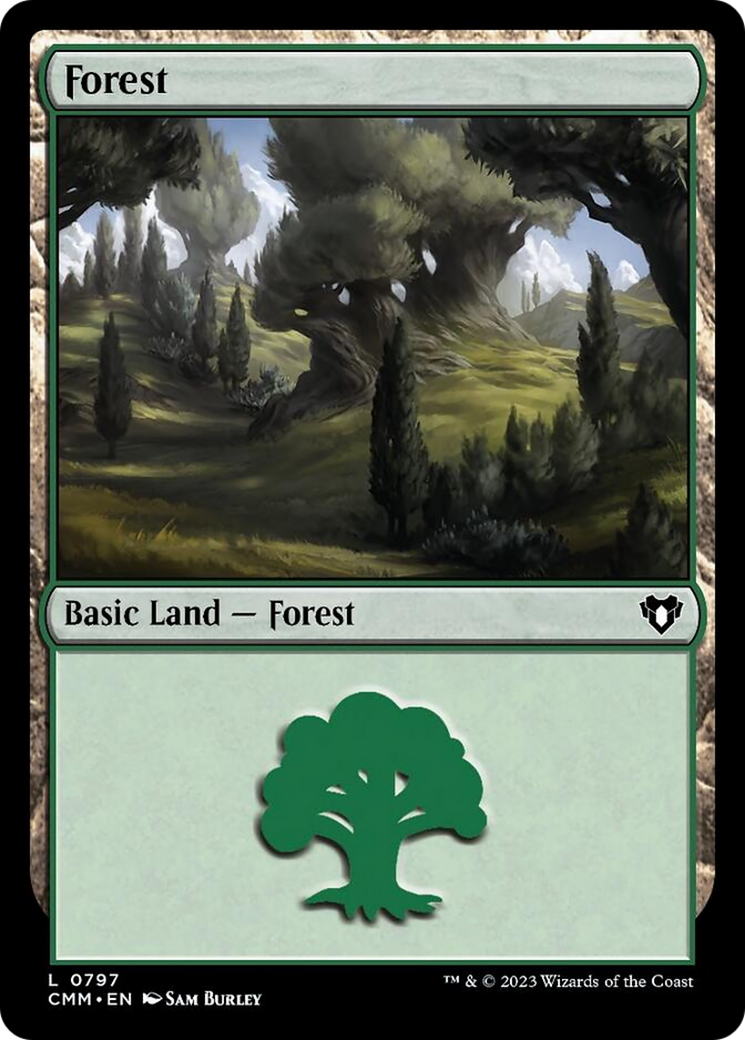 Forest (797) [Commander Masters] | Galactic Gamez