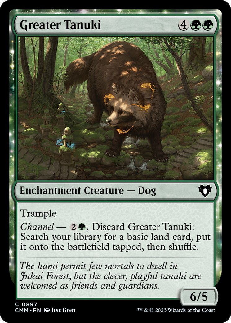 Greater Tanuki [Commander Masters] | Galactic Gamez