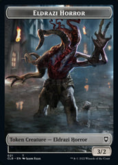 Horror // Eldrazi Horror Double-Sided Token [Commander Legends: Battle for Baldur's Gate Tokens] | Galactic Gamez