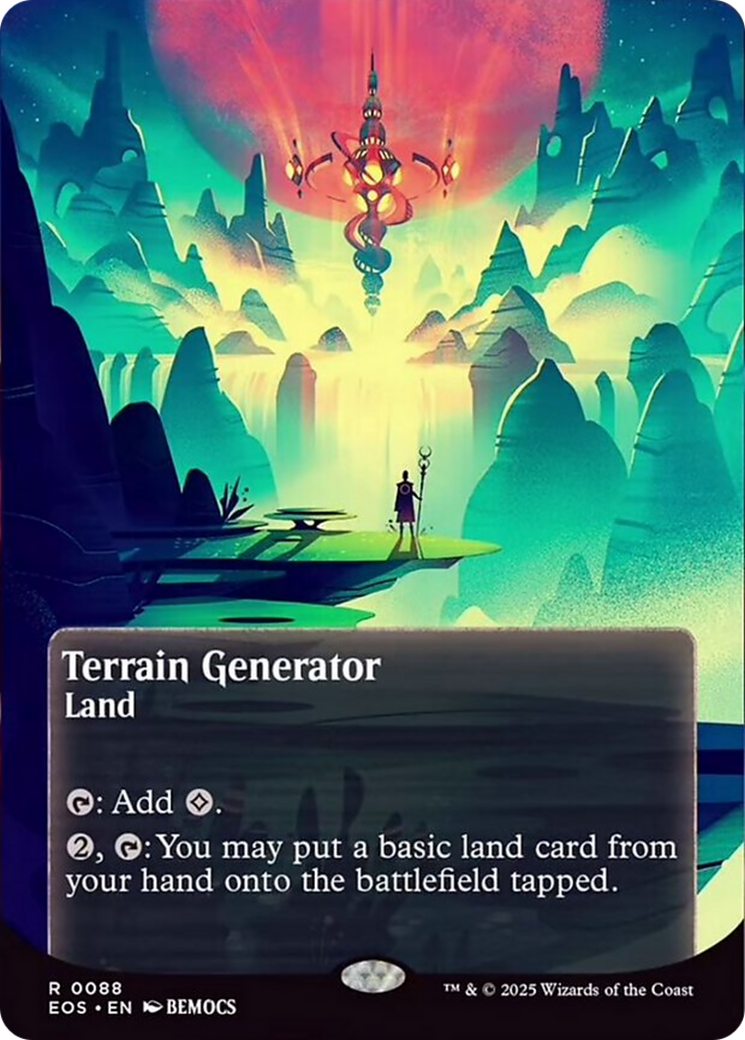 Terrain Generator (0088) (Borderless) [Edge of Eternities: Stellar Sights] | Galactic Gamez
