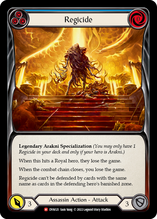 Regicide [DYN121] (Dynasty)  Rainbow Foil | Galactic Gamez