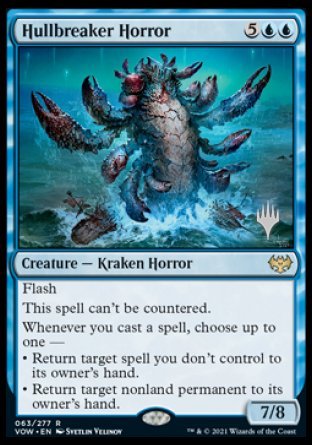 Hullbreaker Horror (Promo Pack) [Innistrad: Crimson Vow Promos] | Galactic Gamez