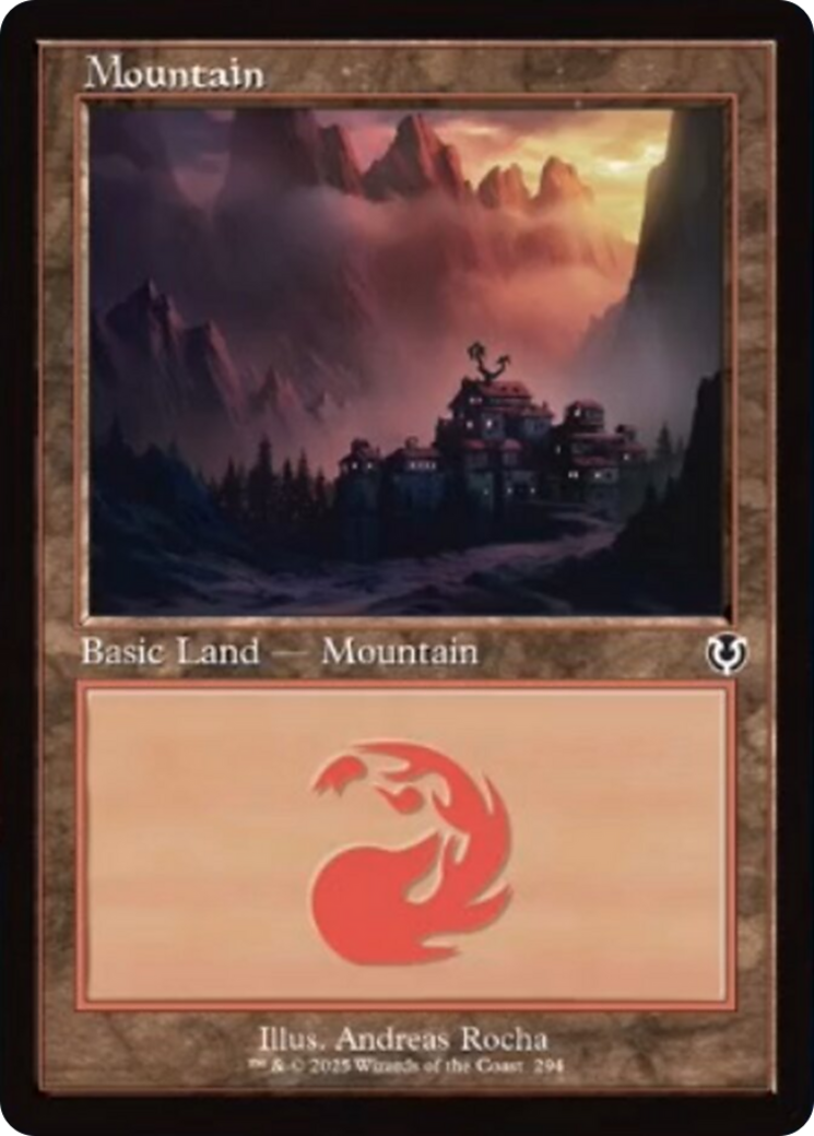 Mountain (294) (Retro Frame) [Innistrad Remastered] | Galactic Gamez