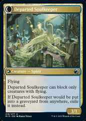 Devoted Grafkeeper // Departed Soulkeeper [Innistrad: Midnight Hunt] | Galactic Gamez