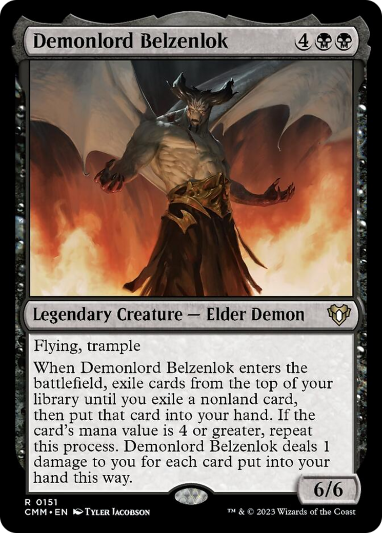 Demonlord Belzenlok [Commander Masters] | Galactic Gamez