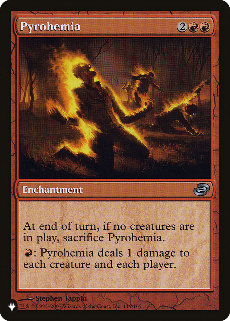 Pyrohemia [The List] | Galactic Gamez