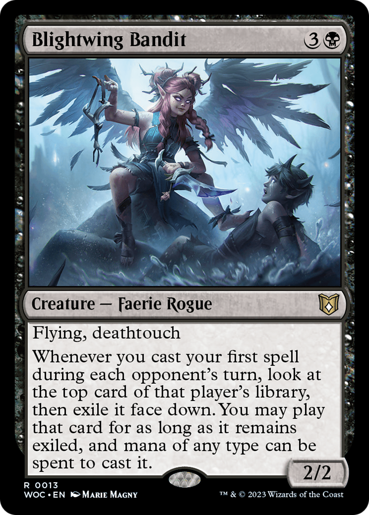 Blightwing Bandit [Wilds of Eldraine Commander] | Galactic Gamez