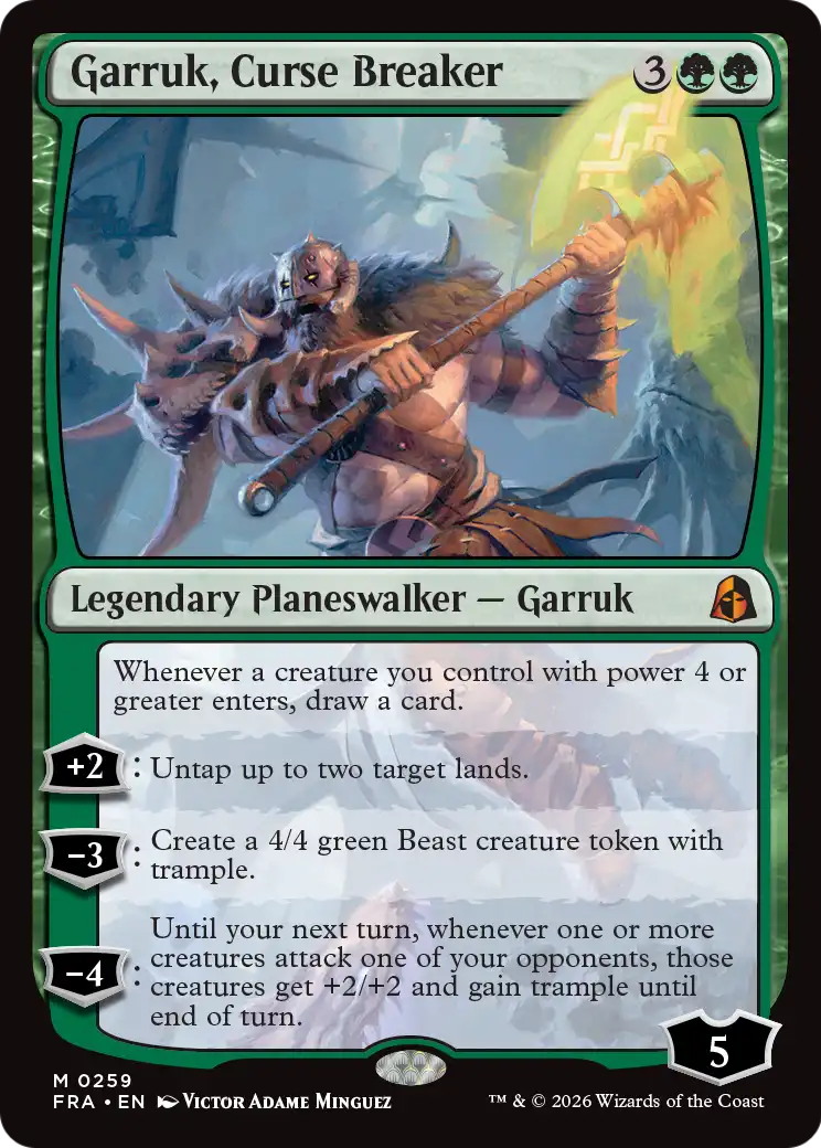 Garruk, Curse Breaker [Reality Fracture] | Galactic Gamez