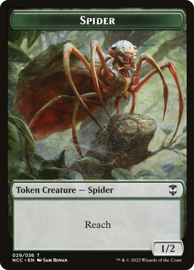Treasure // Spider Double-Sided Token [The List] | Galactic Gamez