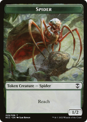 Treasure // Spider Double-Sided Token [The List] | Galactic Gamez